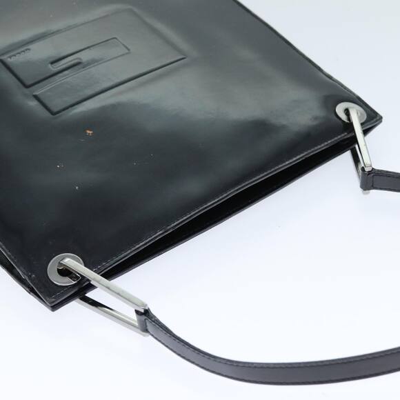 GUCCI Shoulder Bag Patent Leather Black 001 1013 001 1013 - Picture 6 of 12